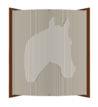 Embossed Horse image