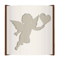 Cherub with Heart image