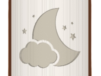 Cloud Moon and Stars image