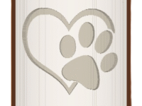 Dog Paw Heart image