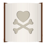 Heart Crossbones image