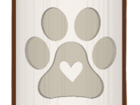 Paw Print Heart image