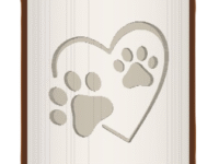 Paw Prints Heart image