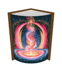 Fore Edge Cosmic Scene Image