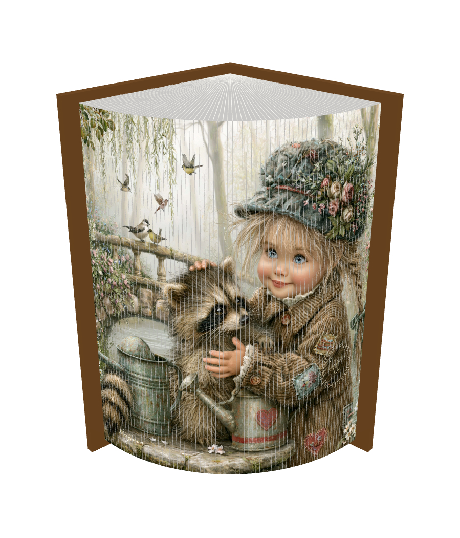 Fore Edge Toddler Racoon Image