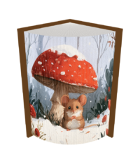 Fore Edge Whimsical Mouse Image