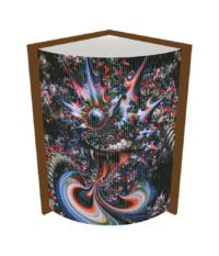 Fore Edge Psychedelic Dragon Image